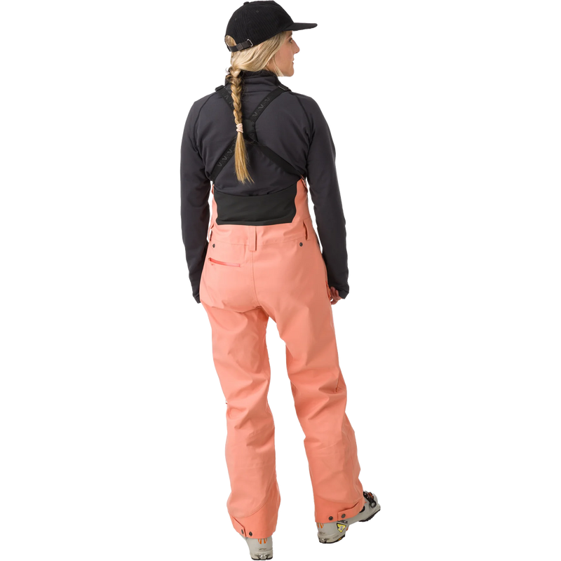 Women's Foxy Bib, Flylow Women's Foxy Bib back on model
