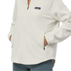 Patagonia Women's Classic Microdini Jacket in Birch White front pockets