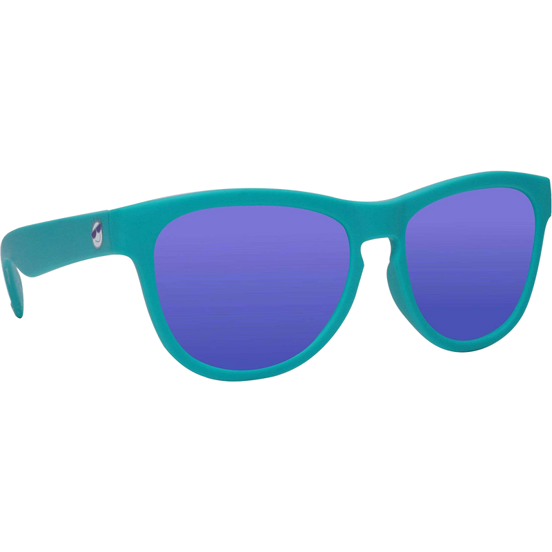 Classic (0-3) Teal Ocean/Polarized Purple, MiniShades Kids Classic (0-3) Teal Ocean/Polarized Purple front right