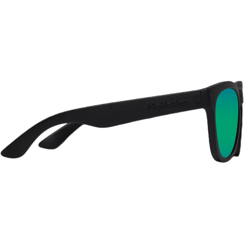 Classic (13+) Jet/Polarized Green Mirror, MiniShades Classic (13+) Jet/Polarized Green Mirror right