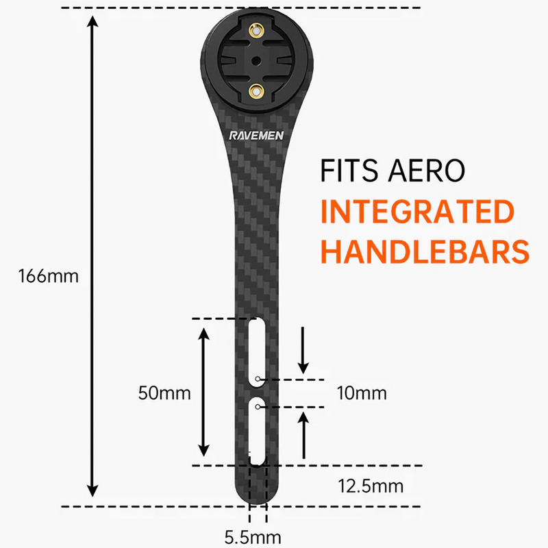 Ravemen Out-front Mount Garmin, Ravemen Out-front Mount Garmin specs