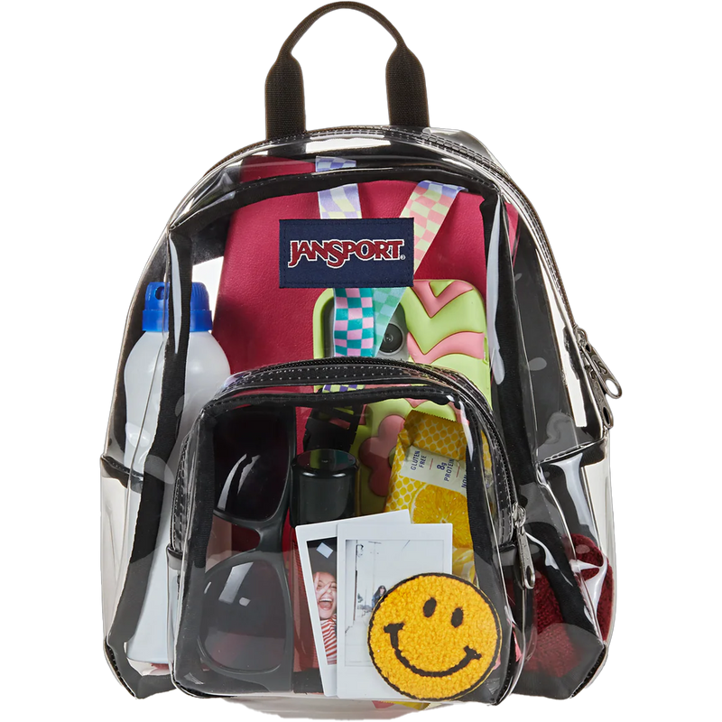 Clear Mini Pack, Jansport Clear Mini Pack front loaded
