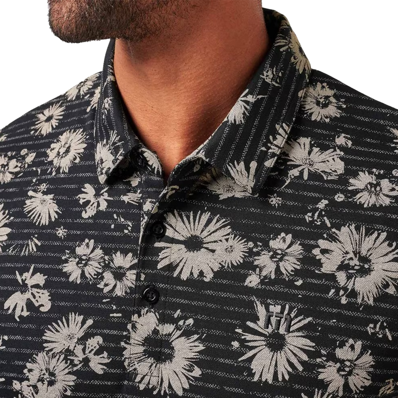 Men's Shaded Grove Polo, Travis Mathew Men's Shaded Grove Polo Collar