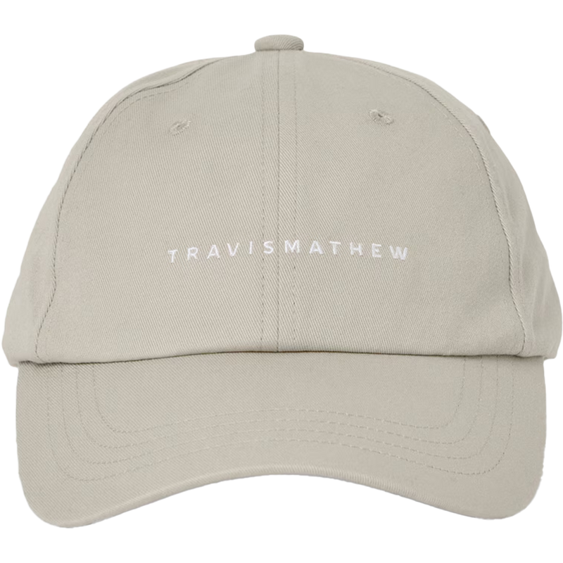 TravisMathew Women's The Dad Hat in Light Khaki