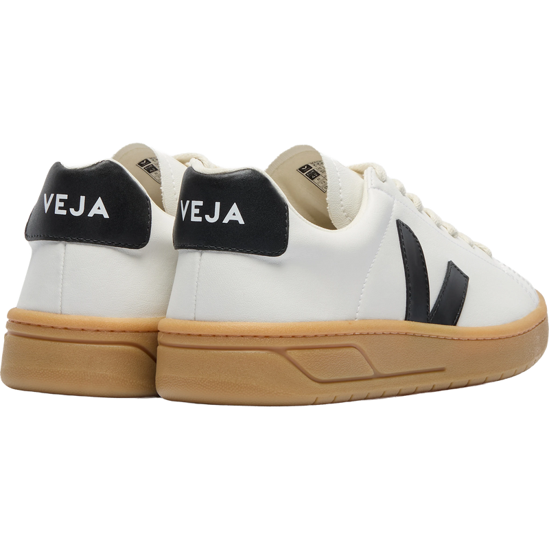Women's Urca, Veja Women's Urca in White Black Natural pair back right