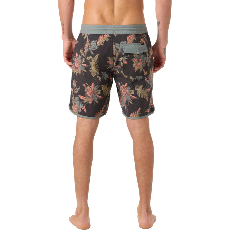 Men's Cruzer Scallop 18" Boardshort, O'Neill Men's Cruzer Scallop 18" Boardshort Back