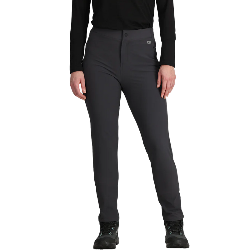 Women's Rialto Fleece Lined Pants, Outdoor Research Women's Rialto Fleece Lined Pants front