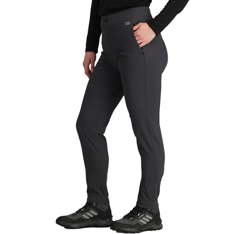 Women's Rialto Fleece Lined Pants, Outdoor Research Women's Rialto Fleece Lined Pants side