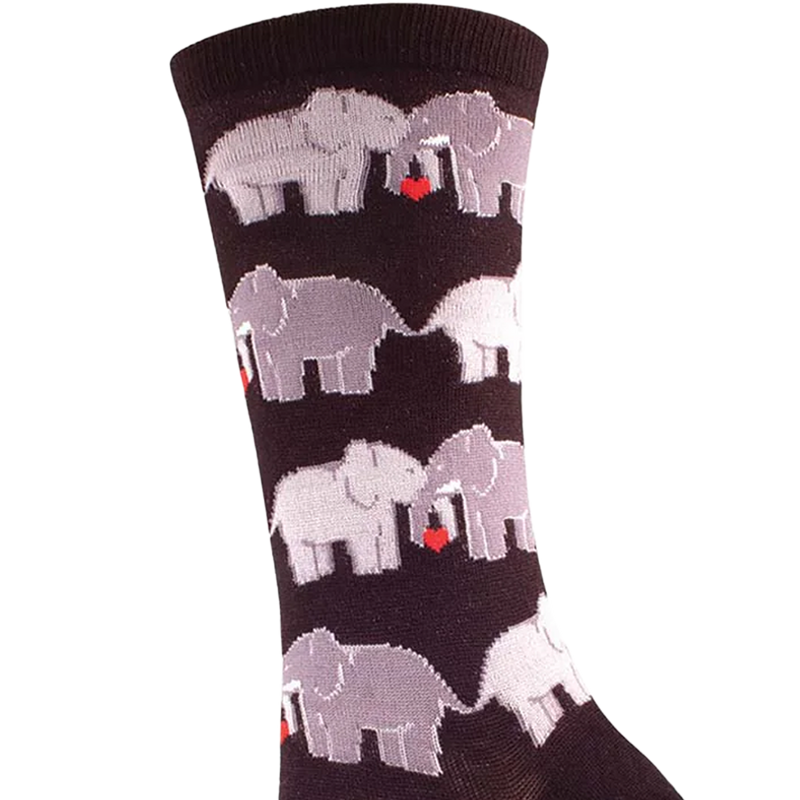 Women's Elephant Love, Socksmith Women's Elephant Love cuff