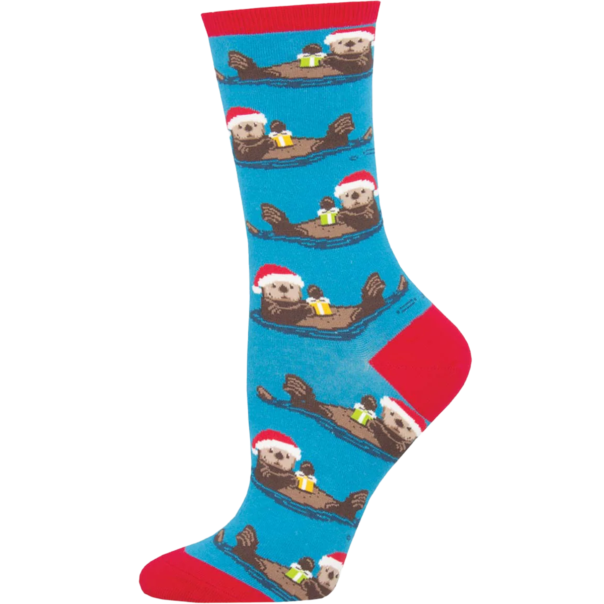 Socksmith Women's Otterly Merry in Blue