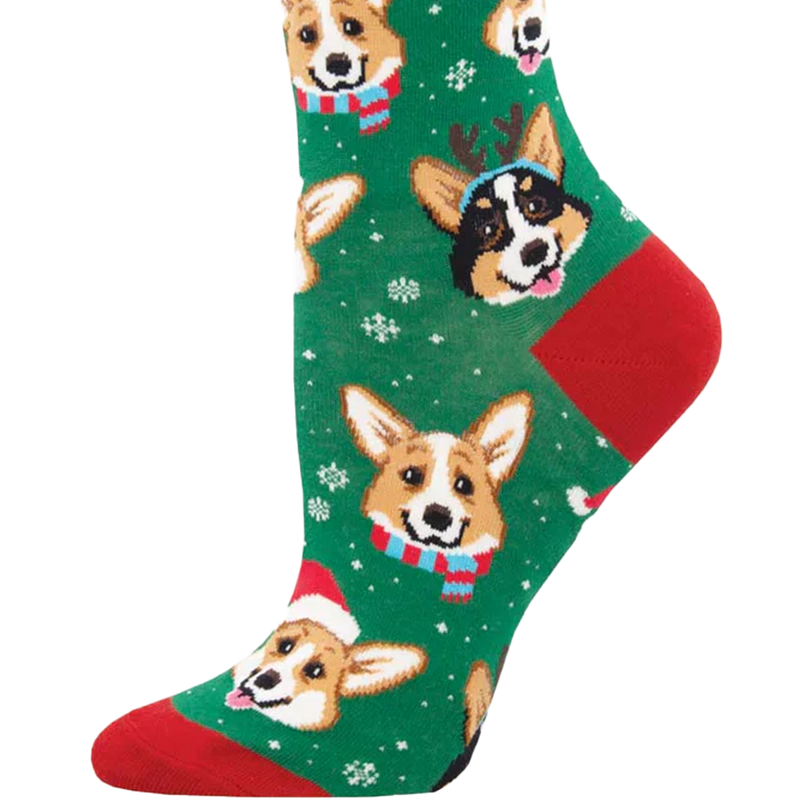Women's Happy Pawlidays, Socksmith Women's Happy Pawlidays  toe