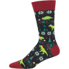 Socksmith Santasaurus Rex in Black