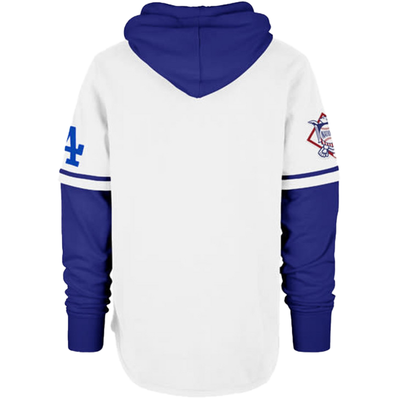 Men's Dodgers Cooperstown 47 Shortstop Pullover Hoodie, 47 Brand Men's Dodgers Cooperstow 47 Shortstop POH back