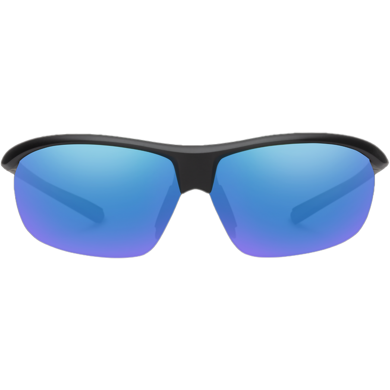 Zephyr, Suncloud Zephyr in Matte Black/Blue Mirror front