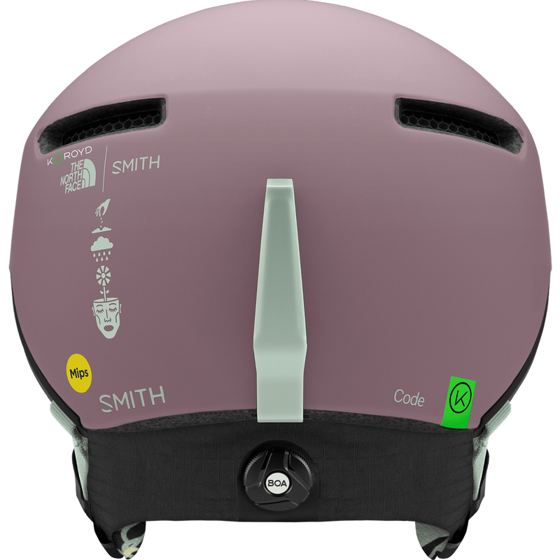 Smith X TNF Code MIPS Round Contour, Smith Sport Optics Smith X TNF Code MIPS Round Contour Fit back