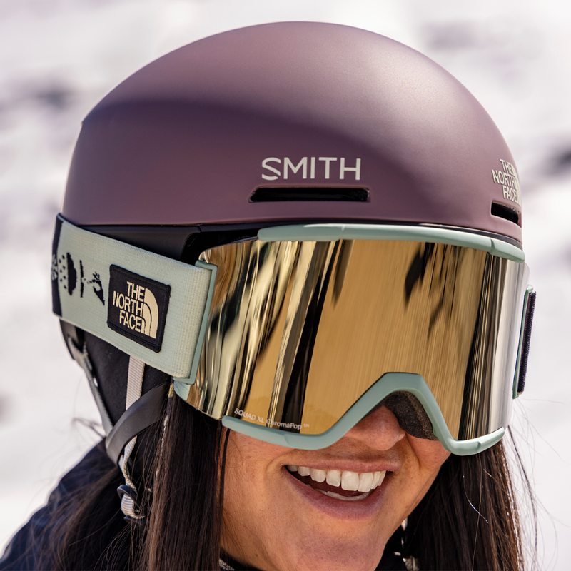 Smith X TNF Code MIPS Round Contour, Smith Sport Optics Smith X TNF Code MIPS Round Contour Fit on head