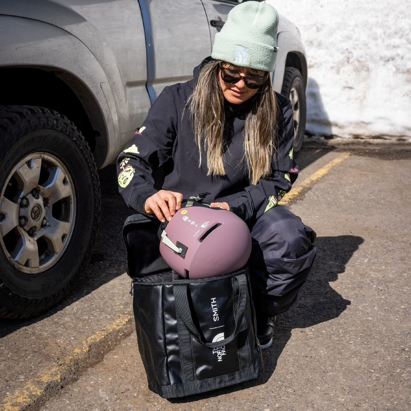 Smith X TNF Code MIPS Round Contour, Smith Sport Optics Smith X TNF Code MIPS Round Contour Fit with bag