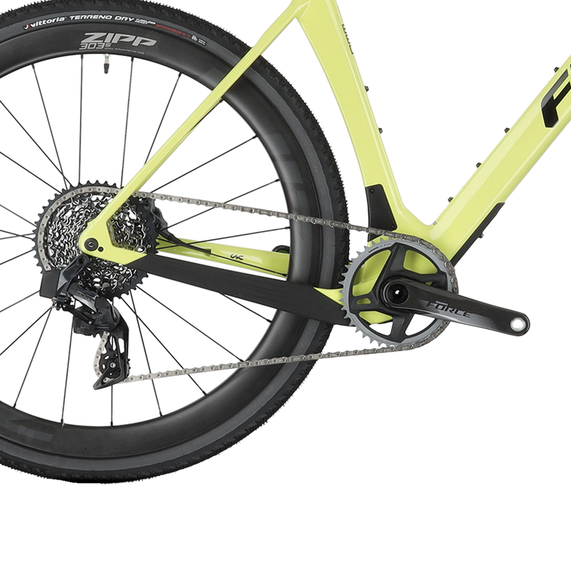 BREED Advanced Force 1 eTap AXS, Felt BREED Advanced Force 1 eTap AXS drivetrain