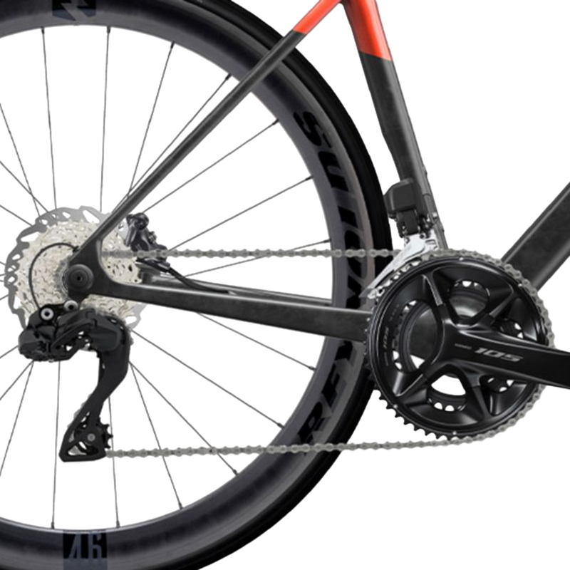 VR Advanced 105 Di2, Felt VR Advanced 105 Di2 Disruptive drivetrain