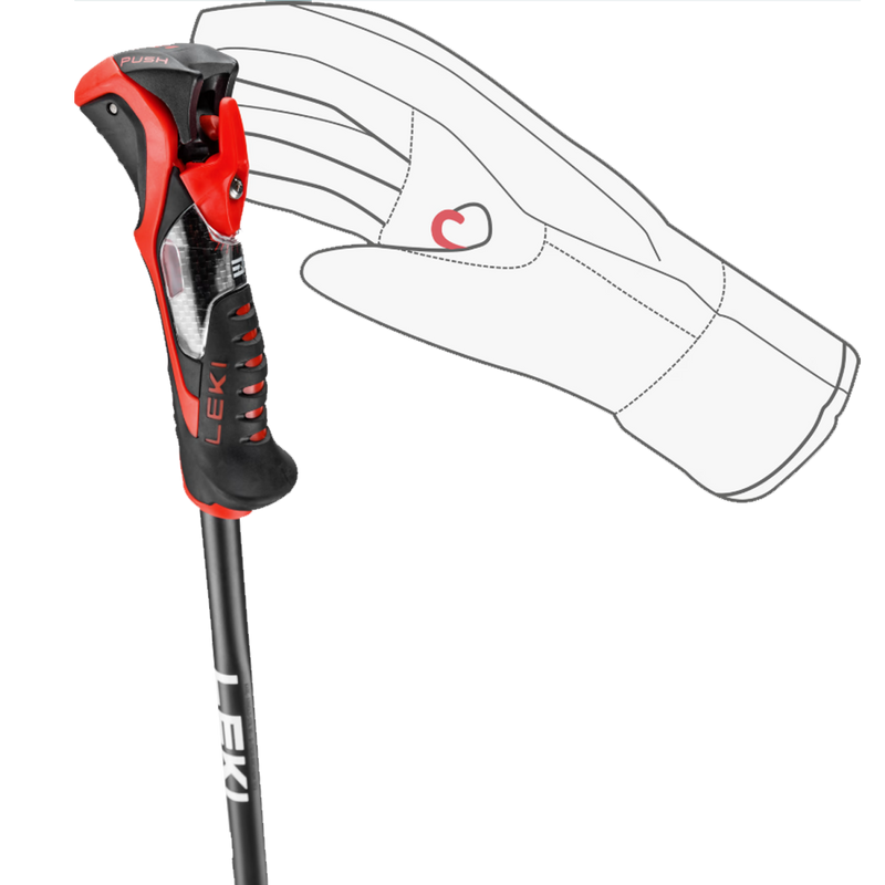 Airfoil 3D, Leki Airfoil 3D glove clip