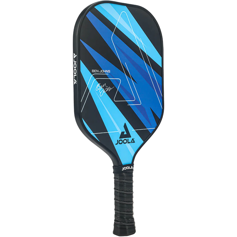 Ben Johns Blue Lightning Pickleball Set, Joola Ben Johns Blue Lightning Set 3/4 view
