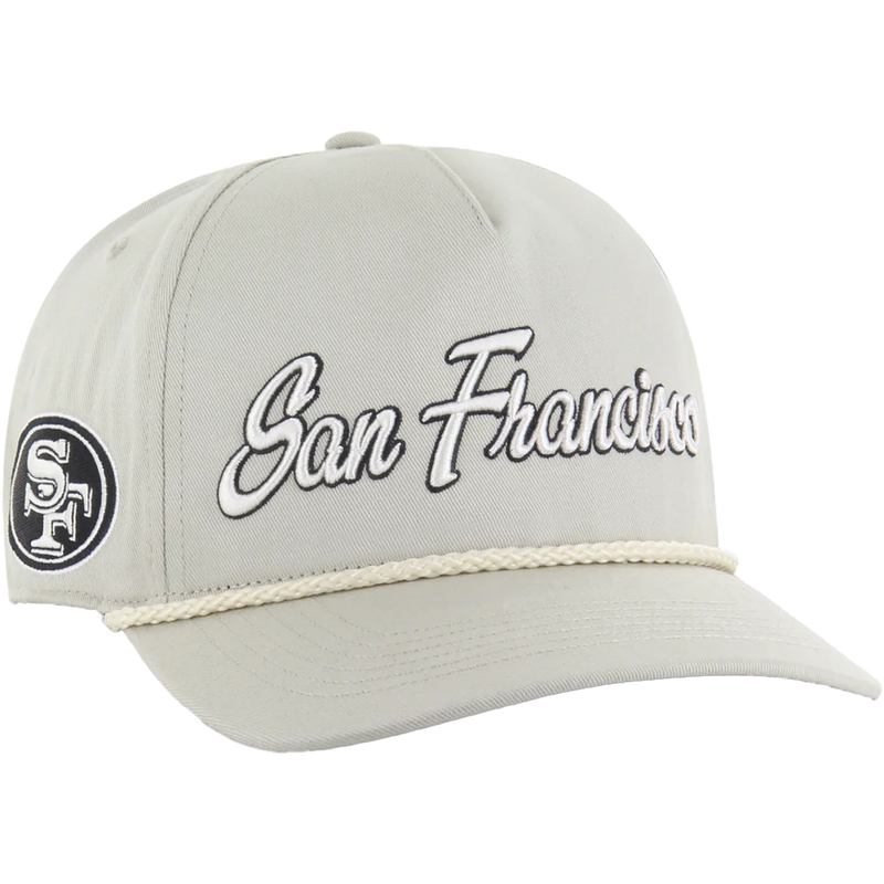 49ers Overhand Relaxed Fit Hat, 47 Brand 49ers Overhand 47 Hitch Relaxed Fit in System Grey