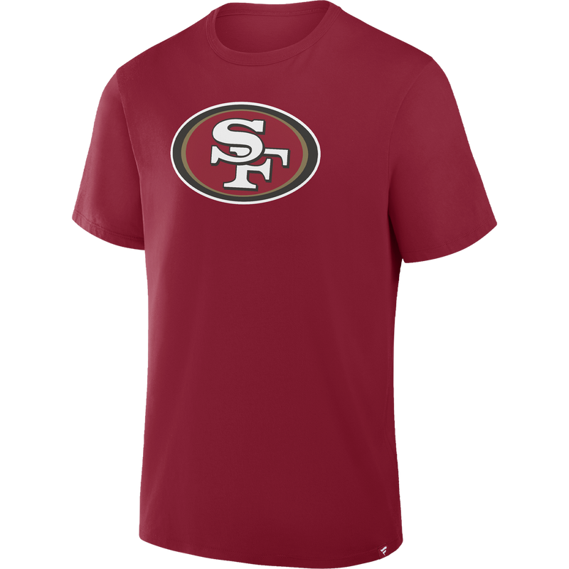 Men's 49ers Cotton Primary Logo Legacy Short Sleeve Tee, Featured Image