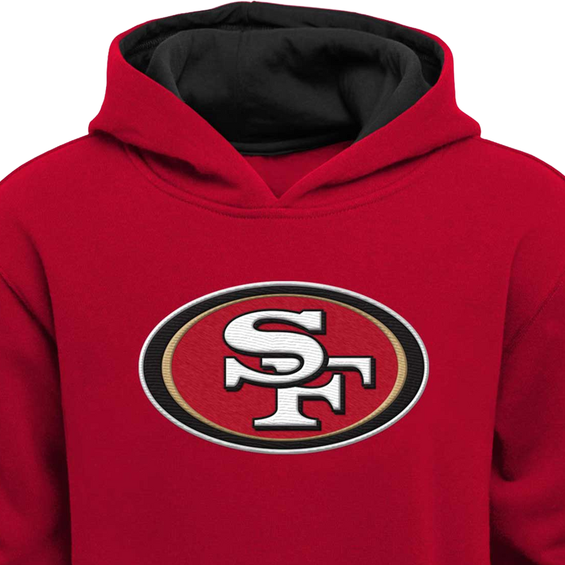 Youth 49ers Prime Hoodie, Outerstuff Youth 49ers Prime Hoodie detail