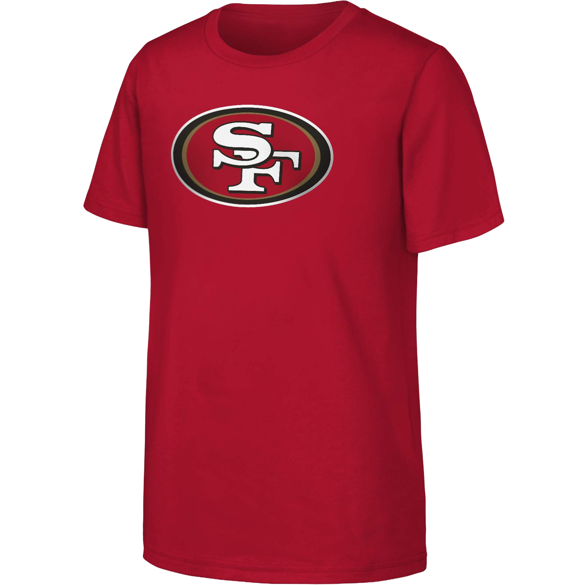 Youth 49ers Primary Logo Short Sleeve Cotton Tee alternate view