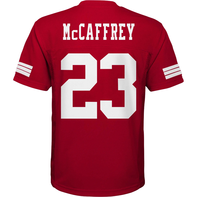 Youth 49er Mid-Tier Jersey - McCaffery, Outerstuff Youth 49er Mid-Tier Jersey McCaffery back