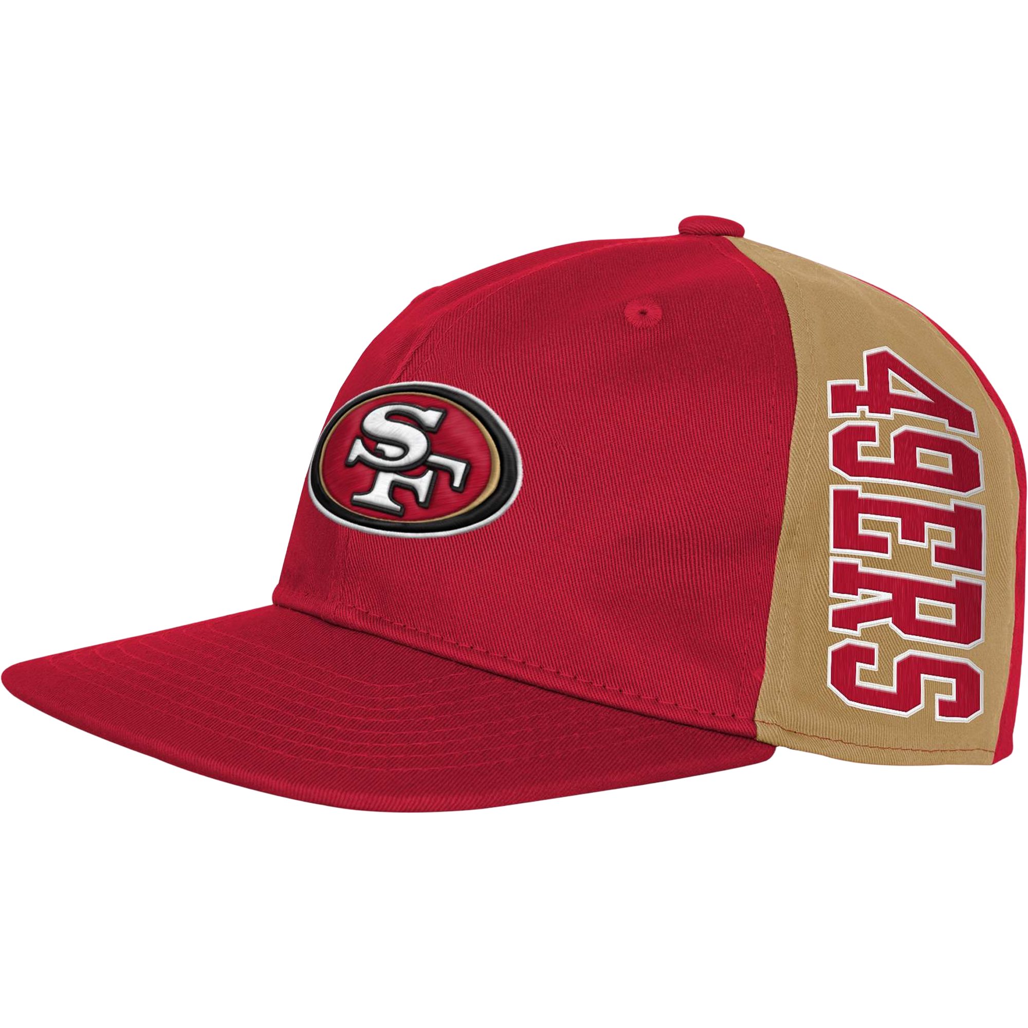 Youth 49ers Modern Fan Deadstock Snapback alternate view
