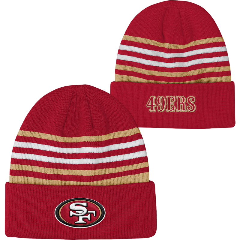 Youth 49ers Basic Cuff Knit, Featured Image