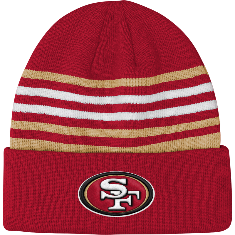 Youth 49ers Basic Cuff Knit, Outerstuff Youth 49ers Basic Cuff Knit front
