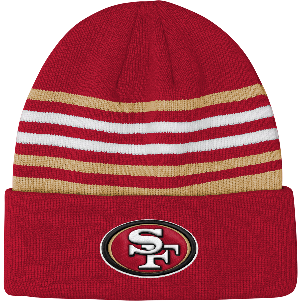 Youth 49ers Basic Cuff Knit alternate view