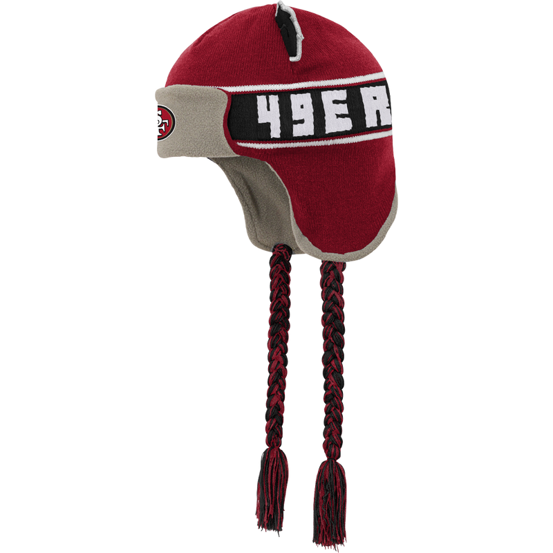 Youth 49ers Wordmark Ears Trooper, Outerstuff Youth 49ers Wordmark Ears Trooper side