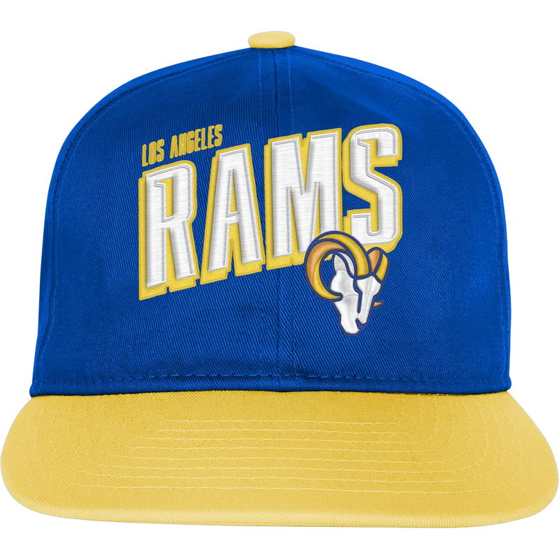 Youth Rams Essentials Deadstock Snapback, Outerstuff Youth Rams Essentials Deadstock Snapback Front