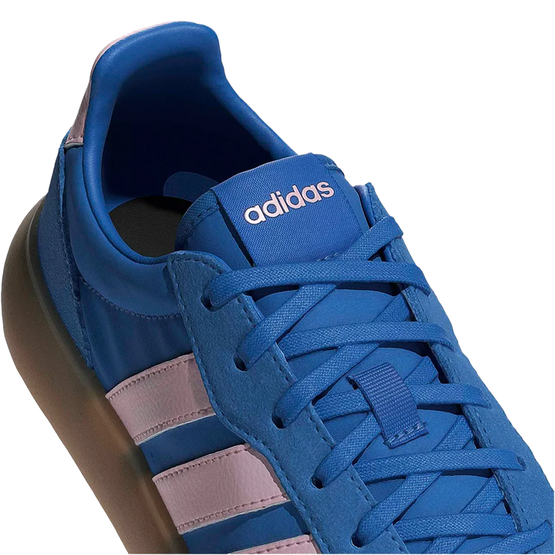 Women's Barreda Decode, Adidas Women's Barreda Decode in Ray Blue/Clear Pink top heel