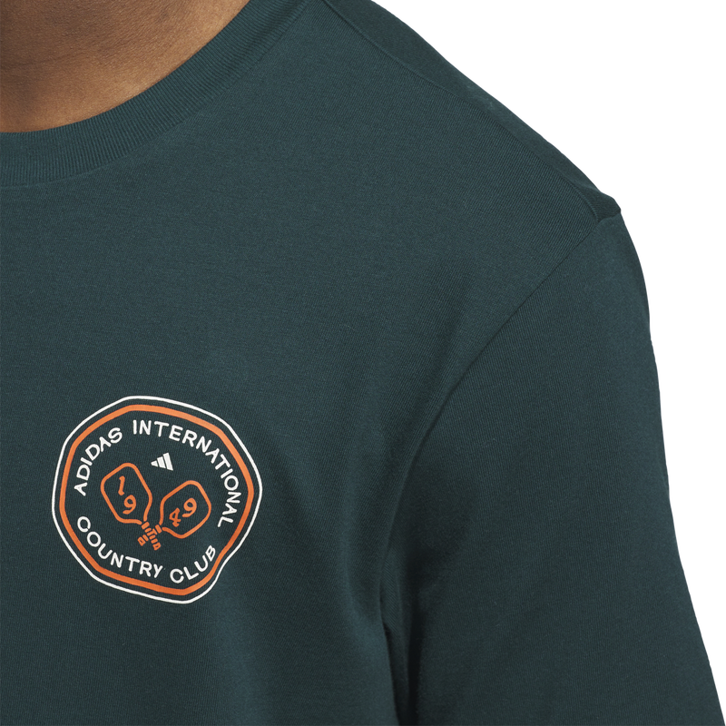 Men's Club Scenic Tee, Adidas Men's Club Scenic Tee Chest Graphic