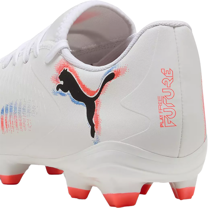 Future 8 Play FG/AG, Puma Future 8 Play FG/AG in 01-Puma White/Puma Black/Glowing Red heel