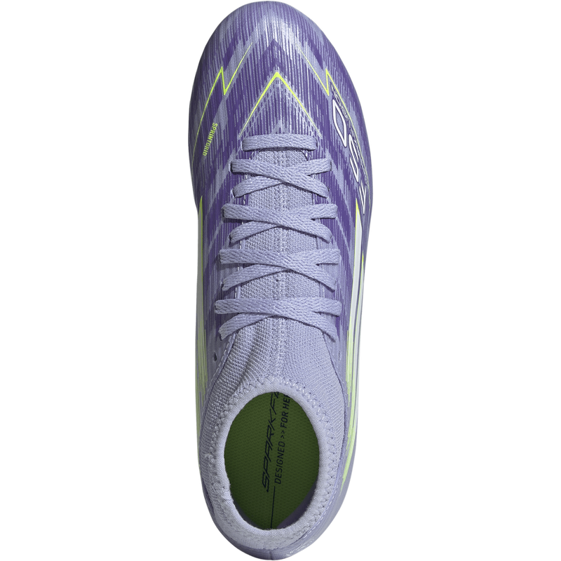 Women's F50 Sparkfusion Club FG/MG, Women's F50 Sparkfusion Club FG/MG in Purple Rush/Violet Tone/Lucid Lemon top