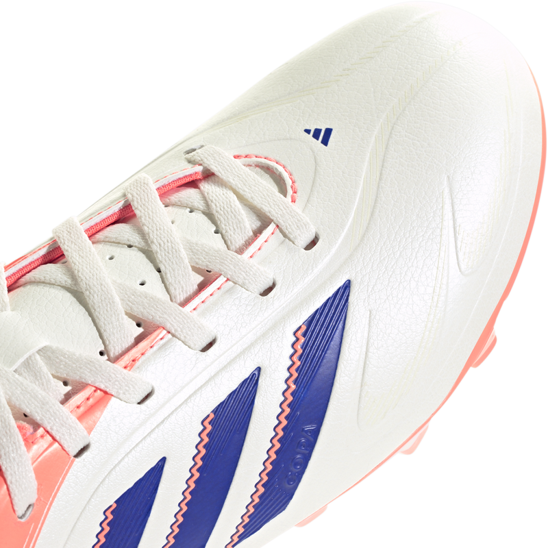 Youth Copa Pure III Club FG/MG, Adidas Youth Copa Pure III Club FG/MG in Off White/Lucid Blue/Signal Coral Toe