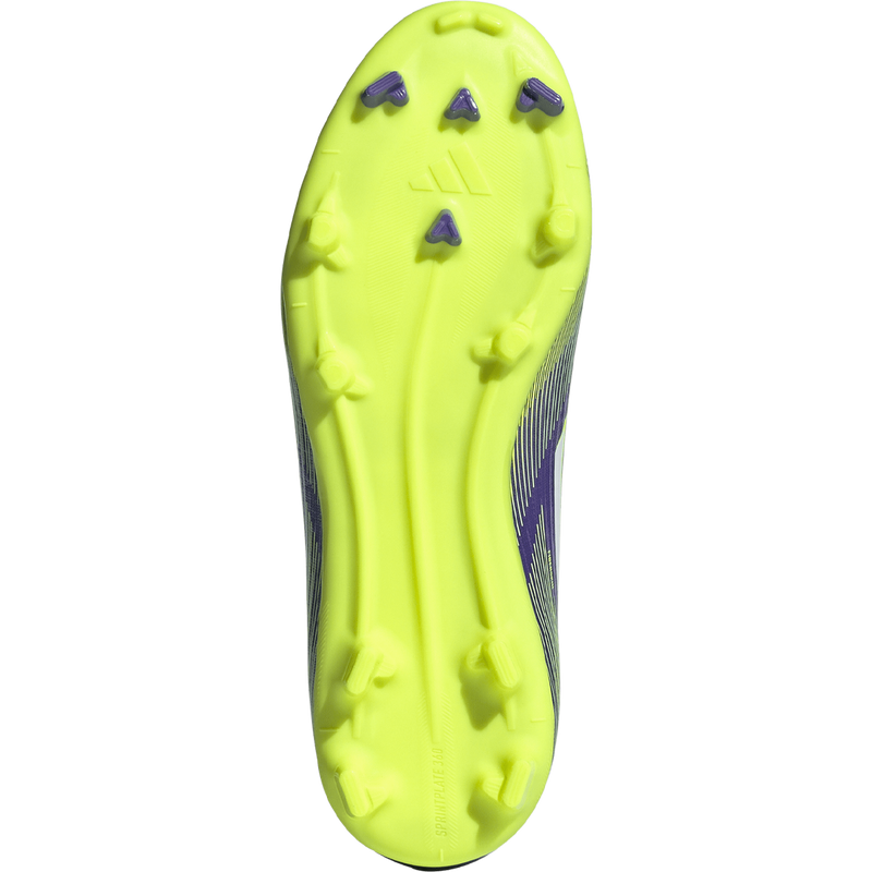 Youth F50 League FG/MG, Adidas Youth F50 League Firm/Multi-Ground Cleats bottom