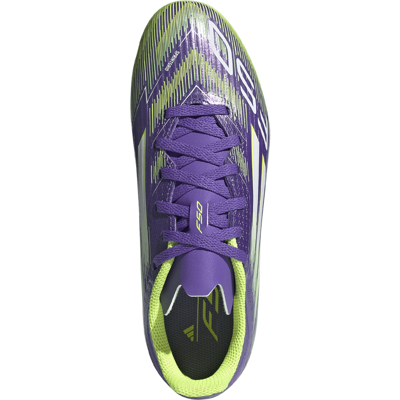 Youth F50 League FG/MG, Adidas Youth F50 League Firm/Multi-Ground Cleats top