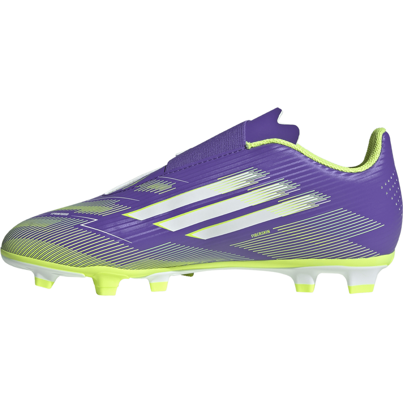 Youth F50 Club Velcro FG/MG, Adidas Youth F50 Club Velcro FG/MG Left