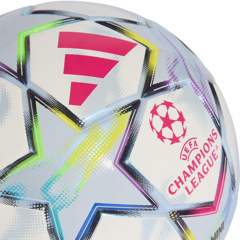 UCL Mini Ball, Adidas UCL Mini Ball logo detail