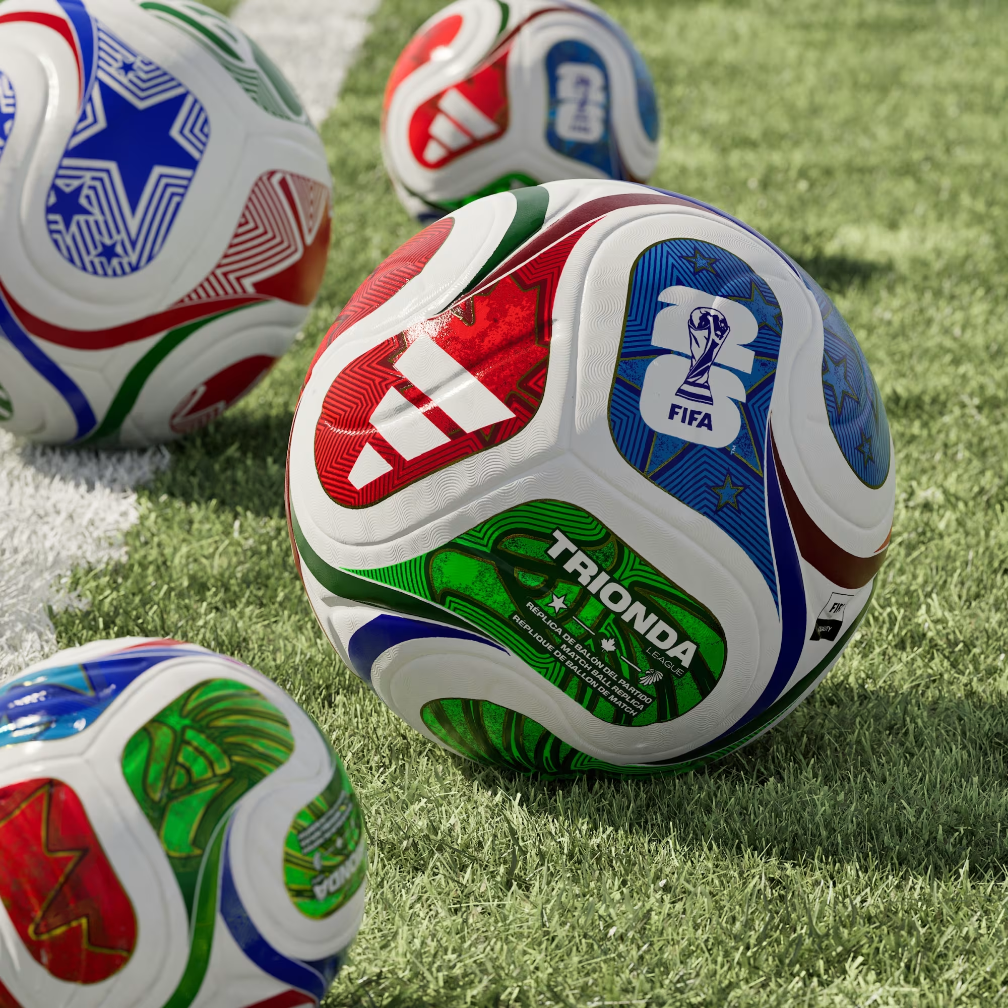 World Cup Trionda League Ball alternate view