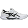 Asics Men's Gel-Tactic 13 in 100 White Black right profile
