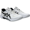 Asics Men's Gel-Tactic 13 in 100 White Black pair right
