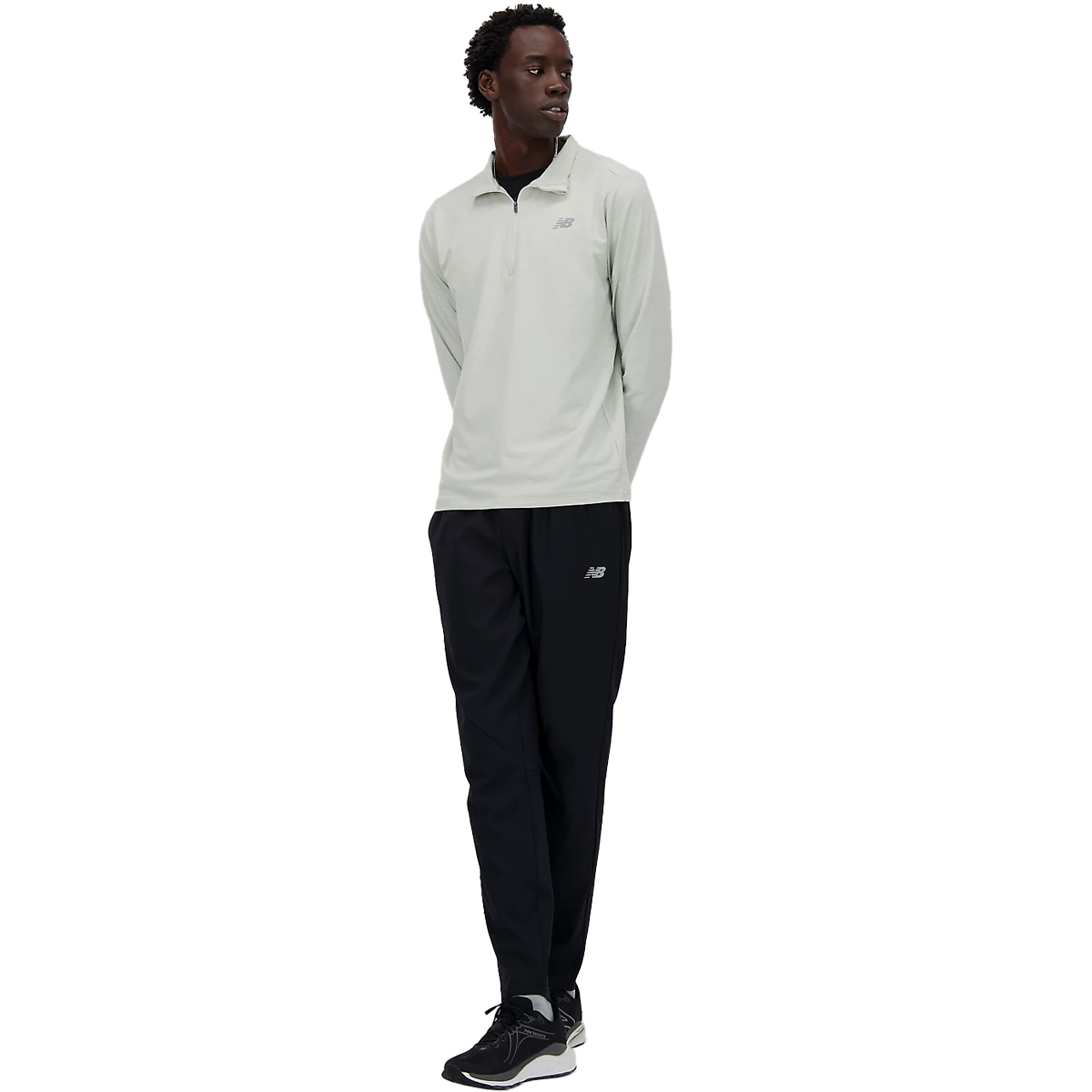 Men's Space Dye 1/4 Zip alternate view