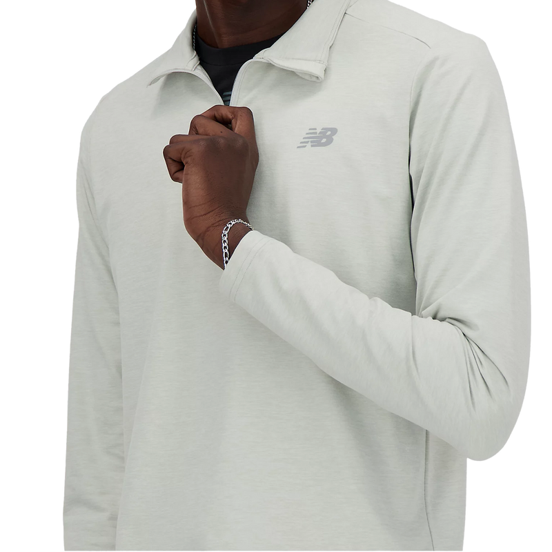 Men's Space Dye 1/4 Zip, New Balance Men's Space Dye 1/4 Zip Front Zipper